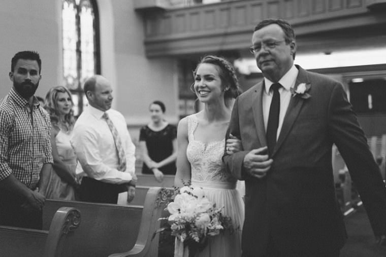 Father Daughter Wedding Photos, Church Wedding, Wisconsin Wedding, Summer Wedding, Madison WI Wedding Photographer