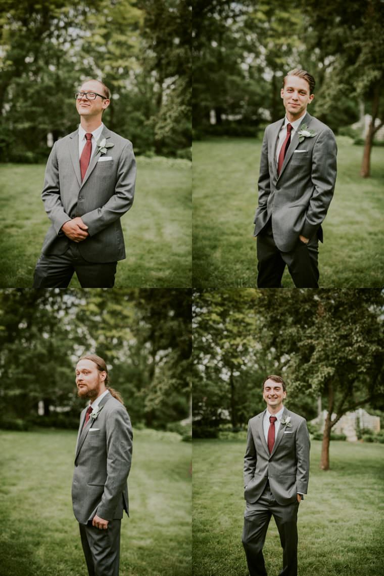 Groomsnan Photos, Grey Bridesmaid Dresses, DIY Wedding Photographers, Wisconsin Wedding, Summer Wedding, Madison WI Wedding Photographer