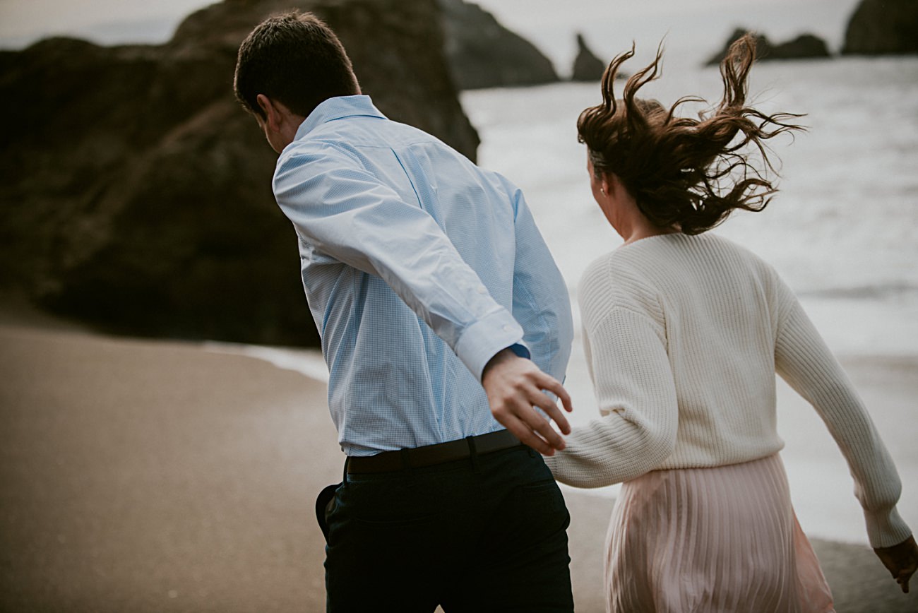 Beach Engagement, Sutro Baths Engagement Session, California Engagement Session, What to wear to engagement Session, Woodsy Engagement, California Engagement