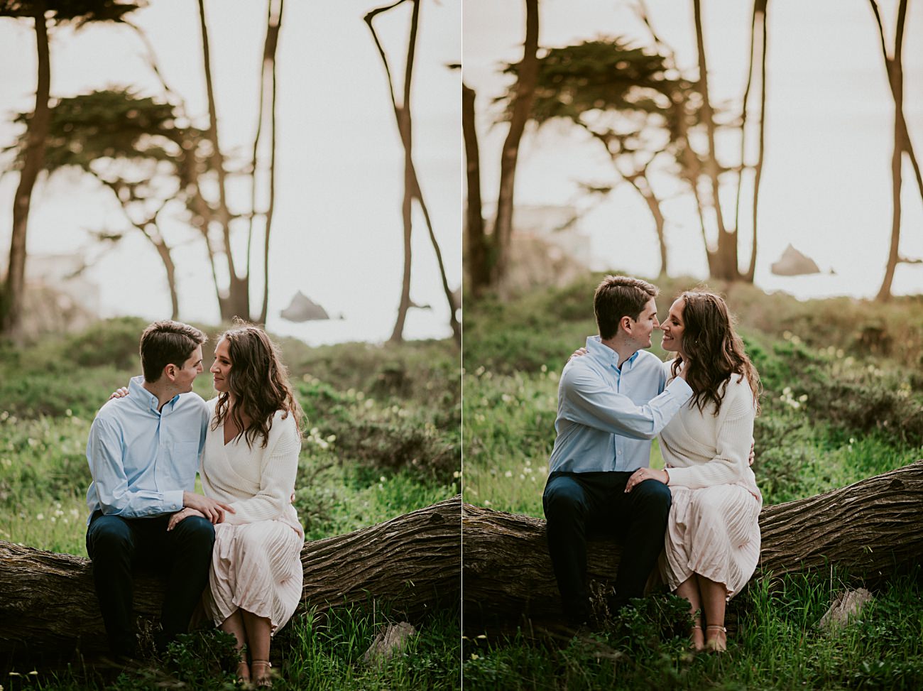 California Engagement Session, What to wear to engagement Session, Woodsy Engagement, California Engagement