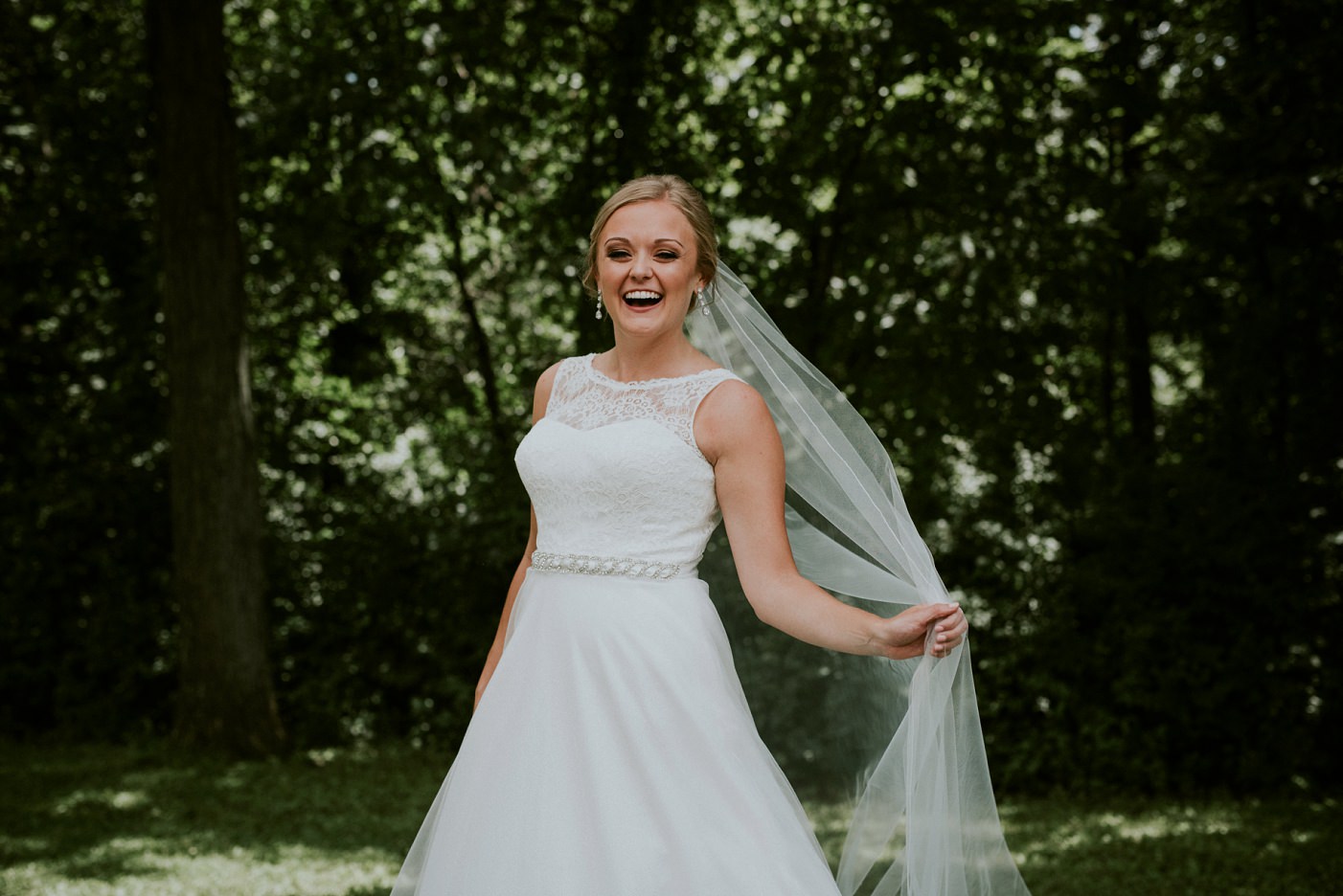 First Look on-top of Grand Dad's Bluff - La Crosse WI WEDDING PHOTOGRAPHER