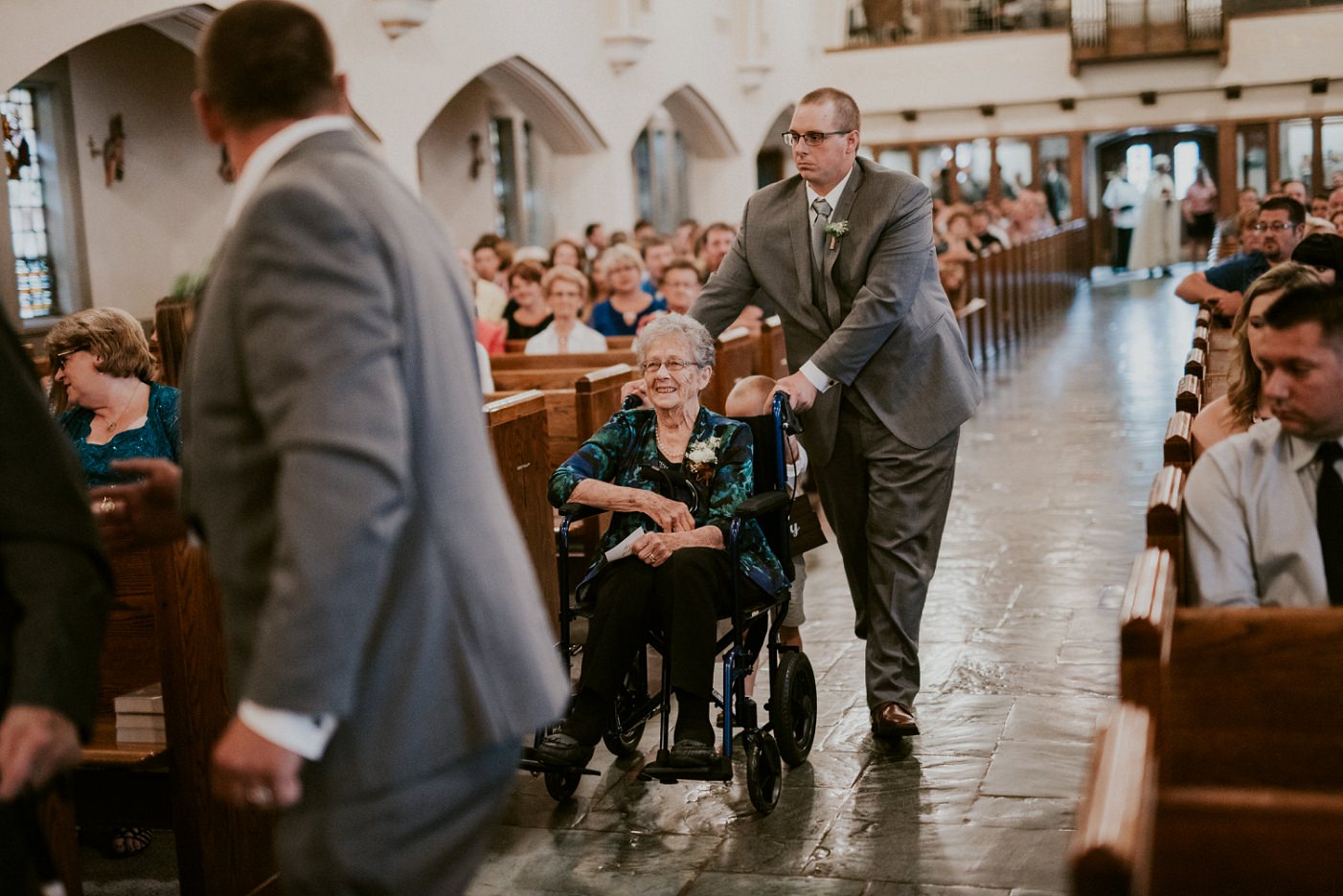 La Crosse Wisconsin Church wedding and Reception at La Crosse Center