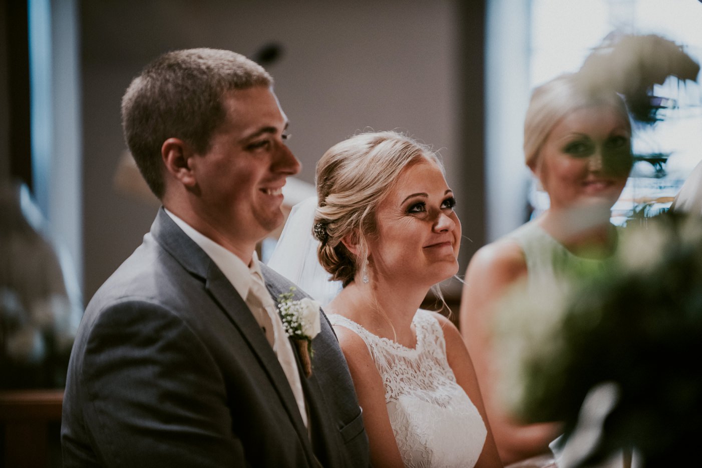 La Crosse Wisconsin Church wedding and Reception at La Crosse Center