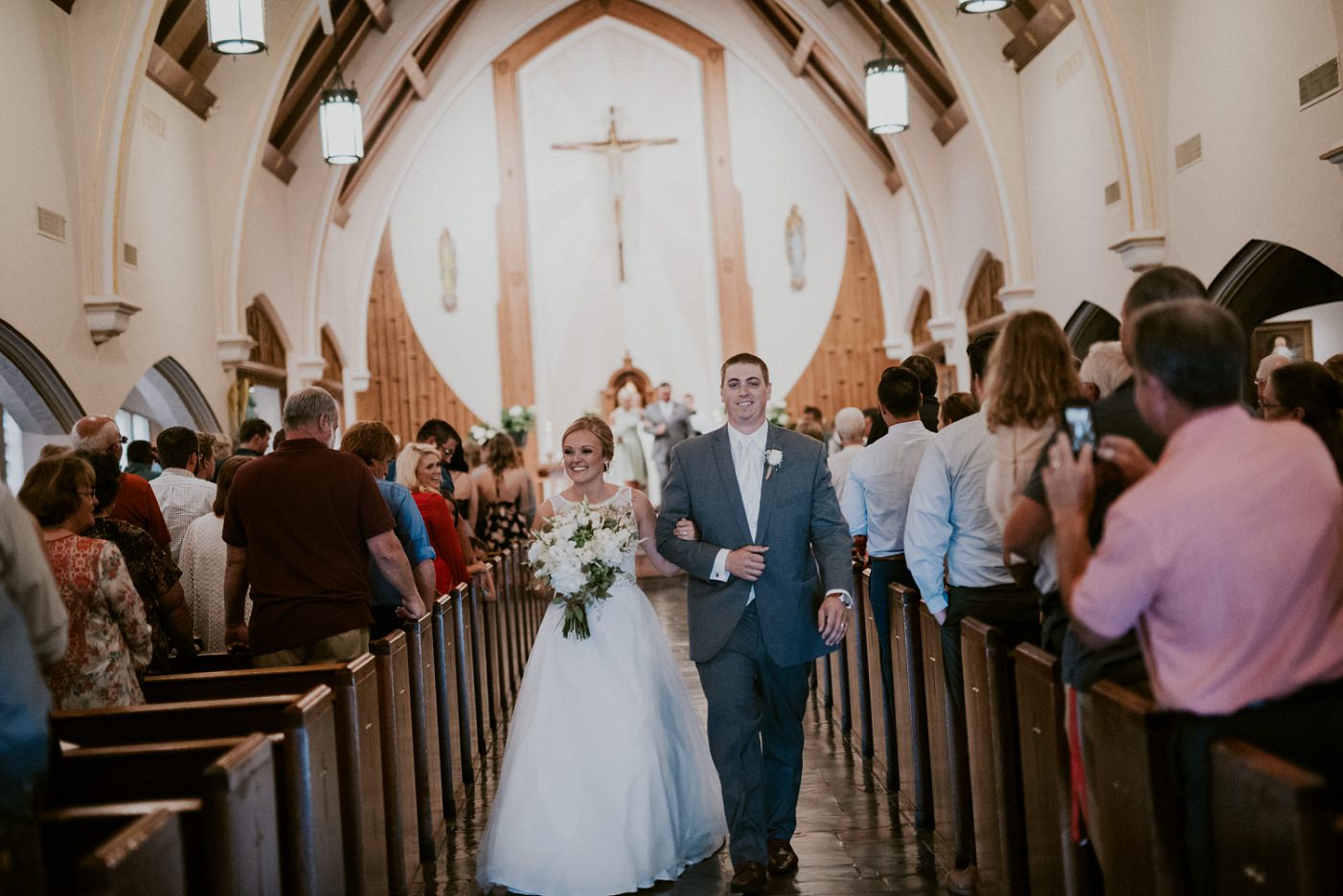 La Crosse Wisconsin Church wedding and Reception at La Crosse Center