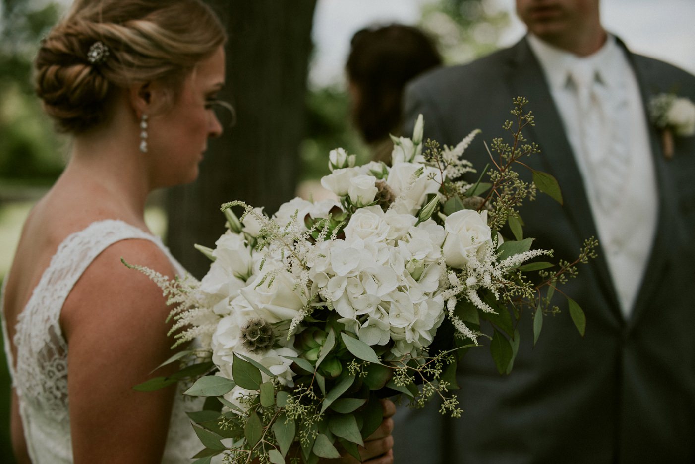 Green and Grey Wedding at Pettibone Park in La Crosse WI