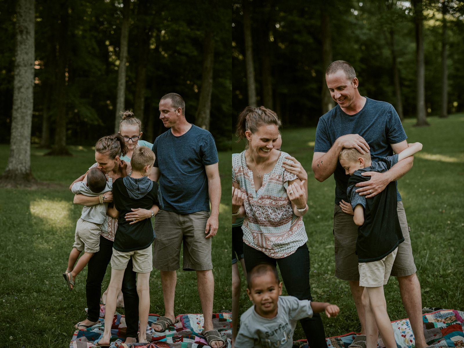 Summer Family Session in Wausau Wisconsin - Natural Intuition Photography