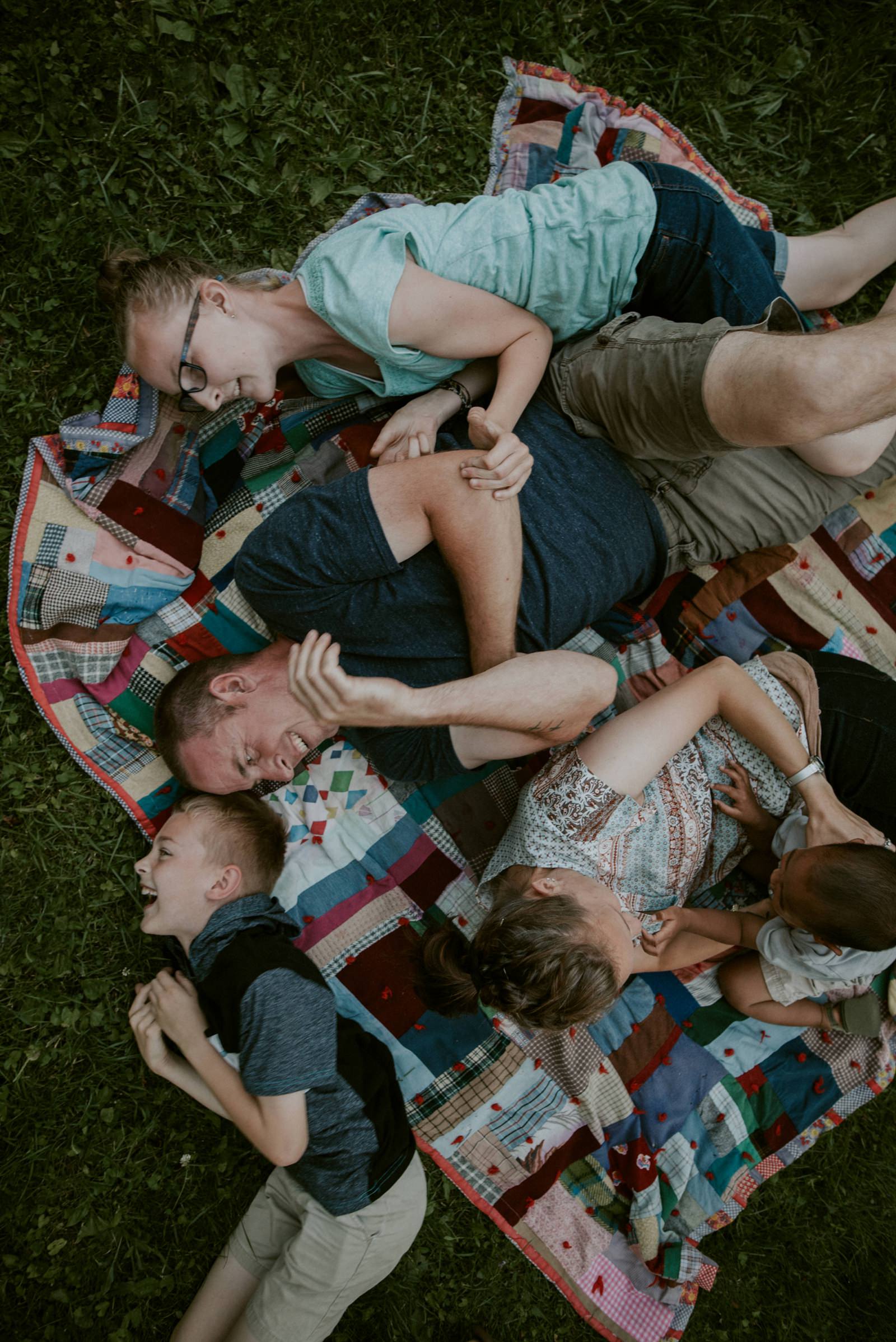 Summer Family Session in Wausau Wisconsin - Natural Intuition Photography