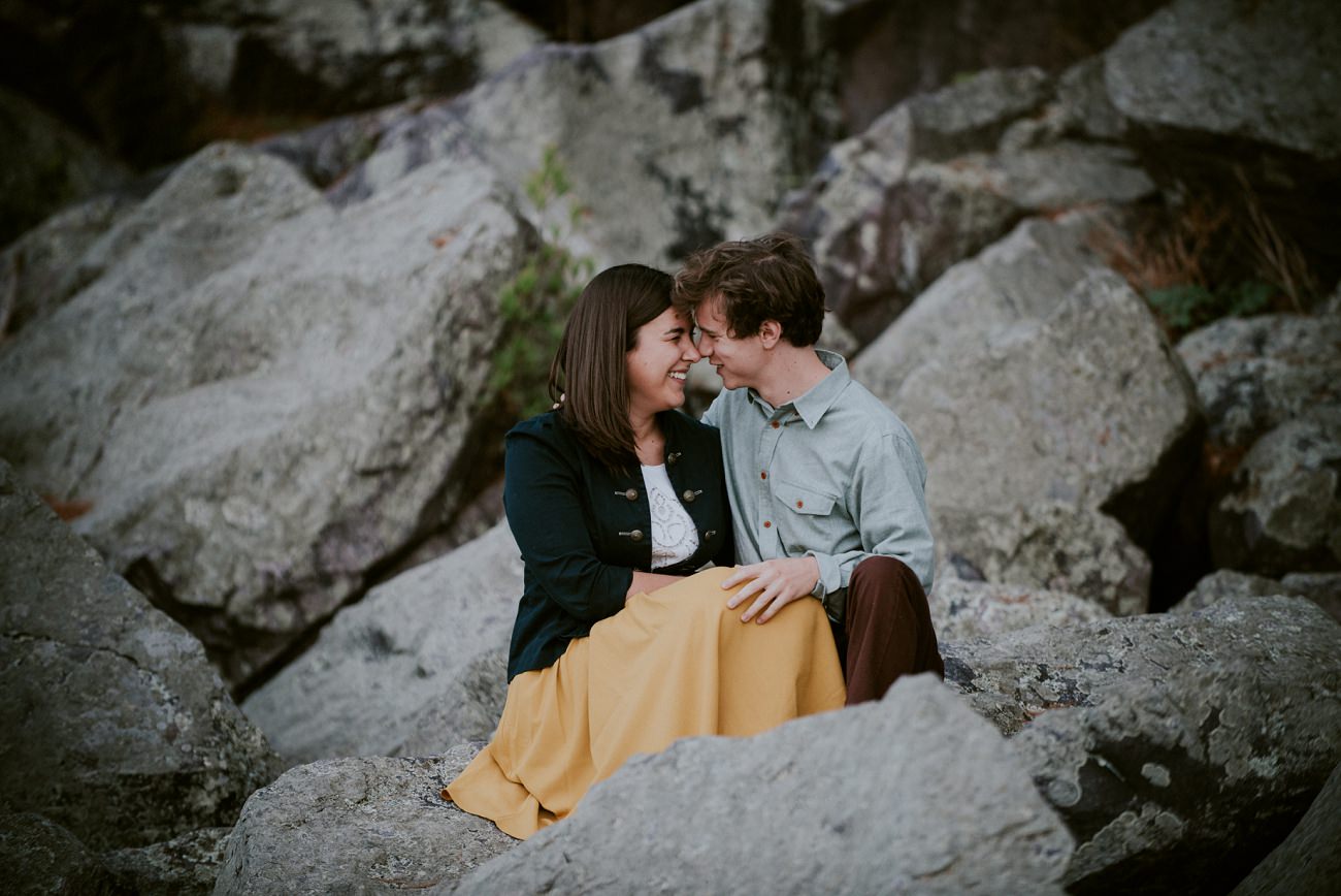 Madison Wisconsin Engagement - Devils Lake State Park