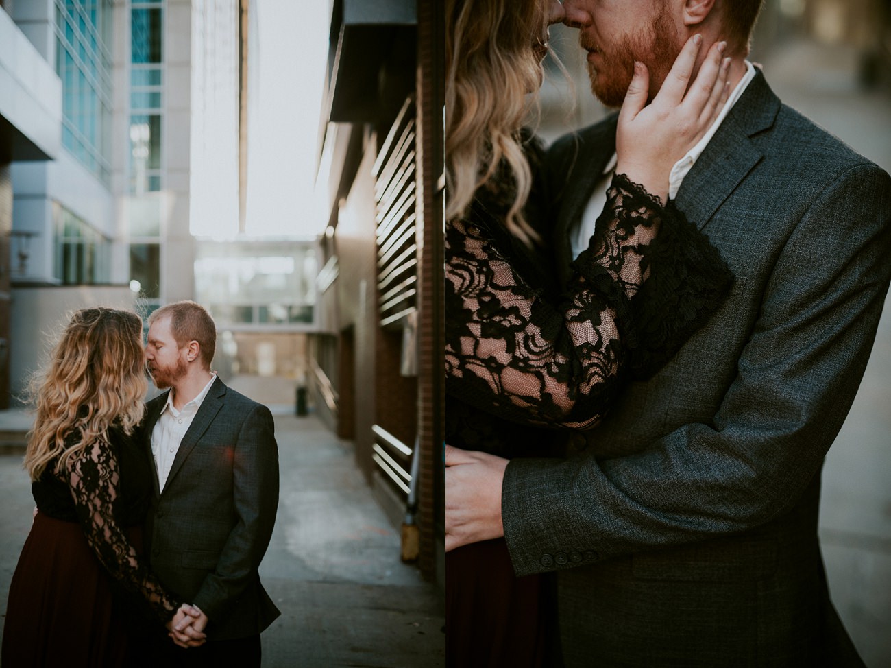 Madison Anniversary Session with lace gown - Natural Intuition Photography