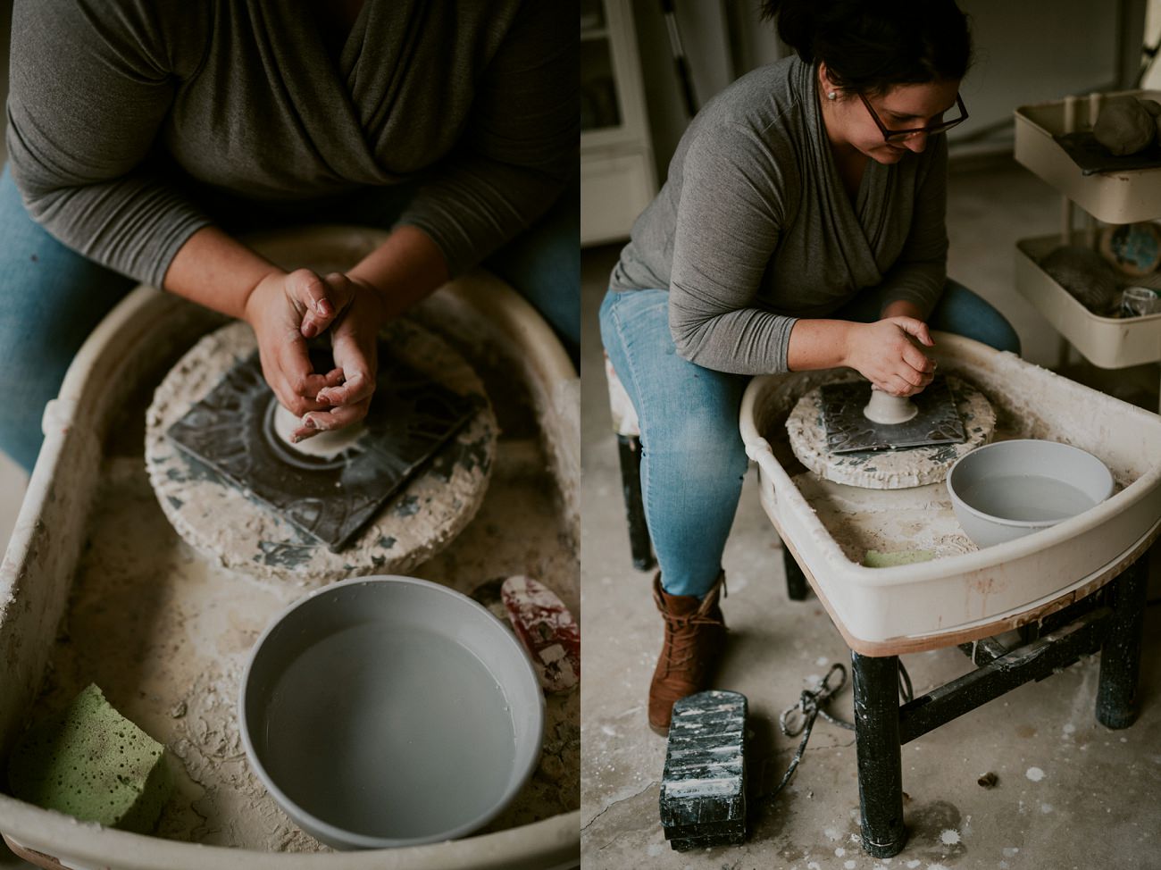 Ceramics in Madison WI - Branding Photography Madison WI 