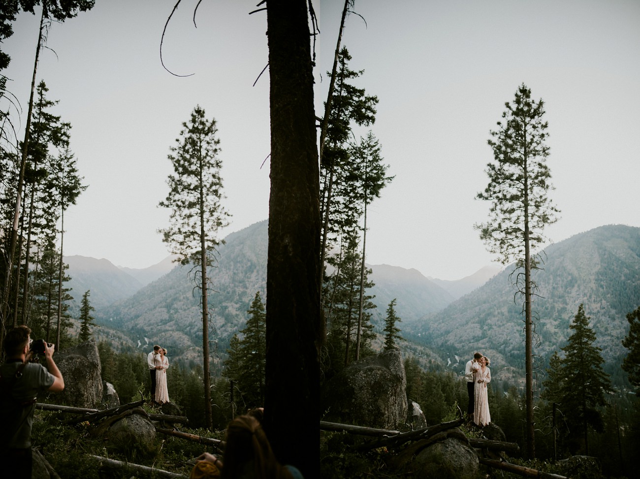 Moody Elopement - Mountain Elopement in Leavenworth Washington - Seattle Washington Photographer
