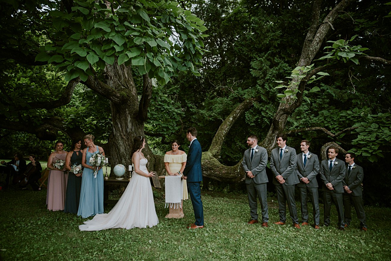 Backyard Hilltop Wedding in Spring Green Wisconsin, Madison WI Wedding Photographer