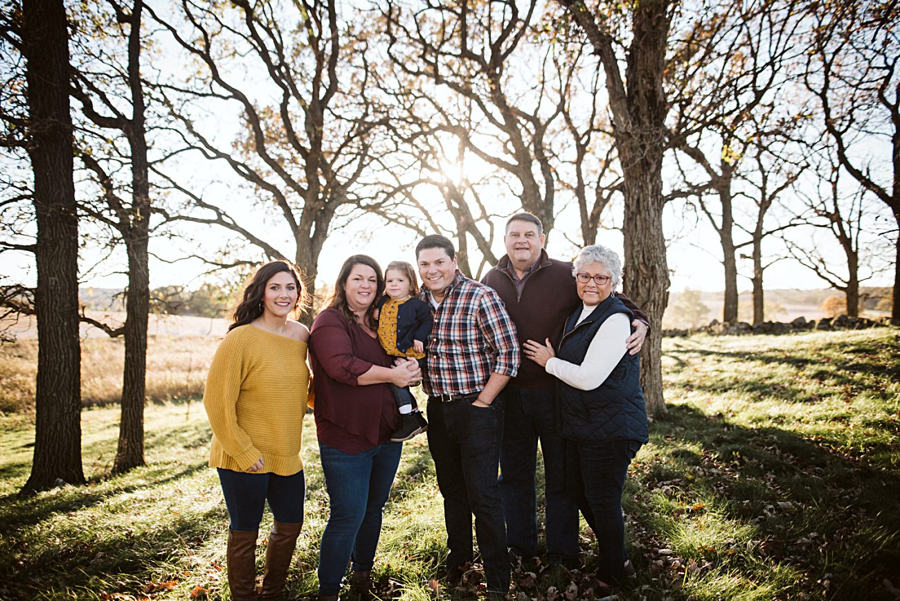 Extended Fall Family Photography in Madison Wisconsin - Natural Intuition Photography