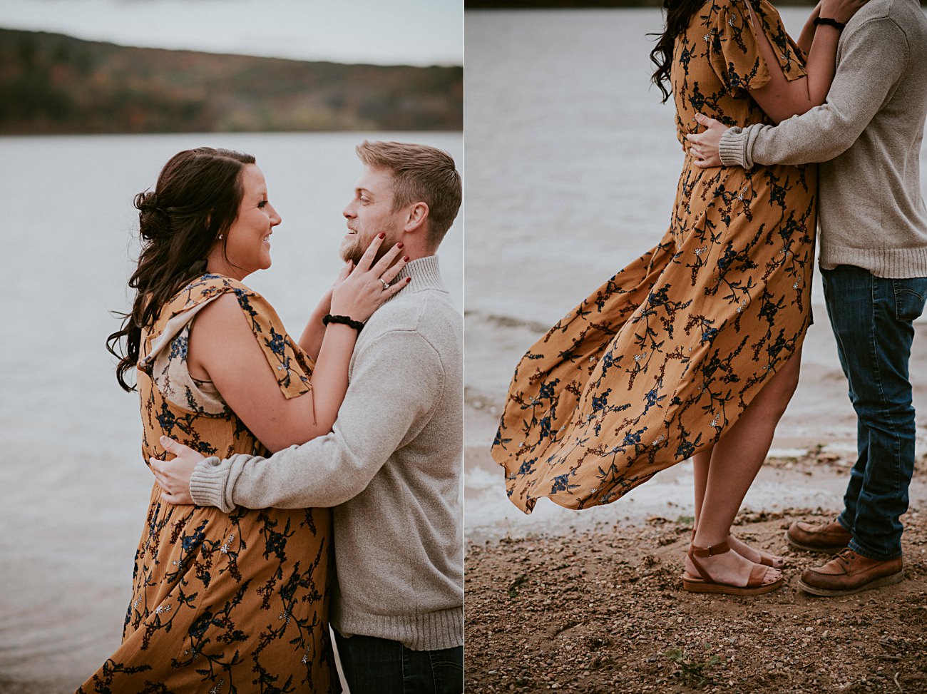Lake Engagement, Madison Wisconsin Wedding Photographer, Natural Intuition Photography,