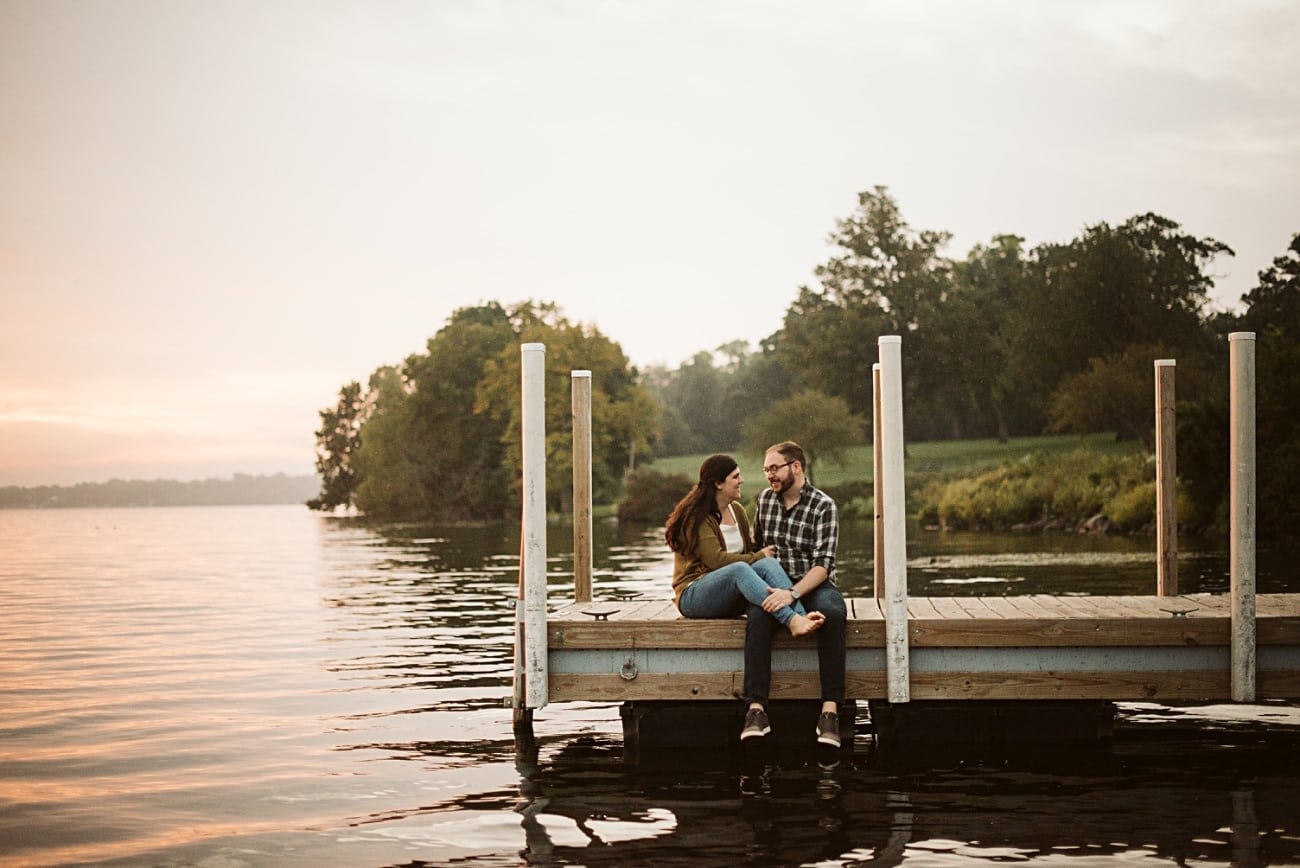 JESS & MITCH | Olin Park & Downtown Madison Engagement