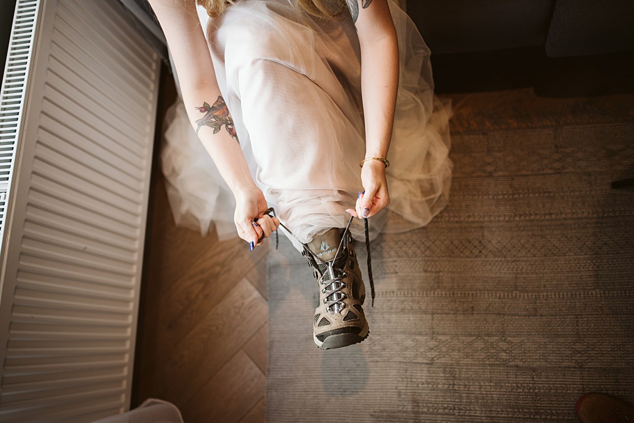 Bride in Hiking Boots, Iceland Engagement, Iceland Wedding Photographer, Iceland Elopement Photographer, Reykjavik Photographer, Black Sand Beaches, Travel Iceland, Natural Intuition Photography