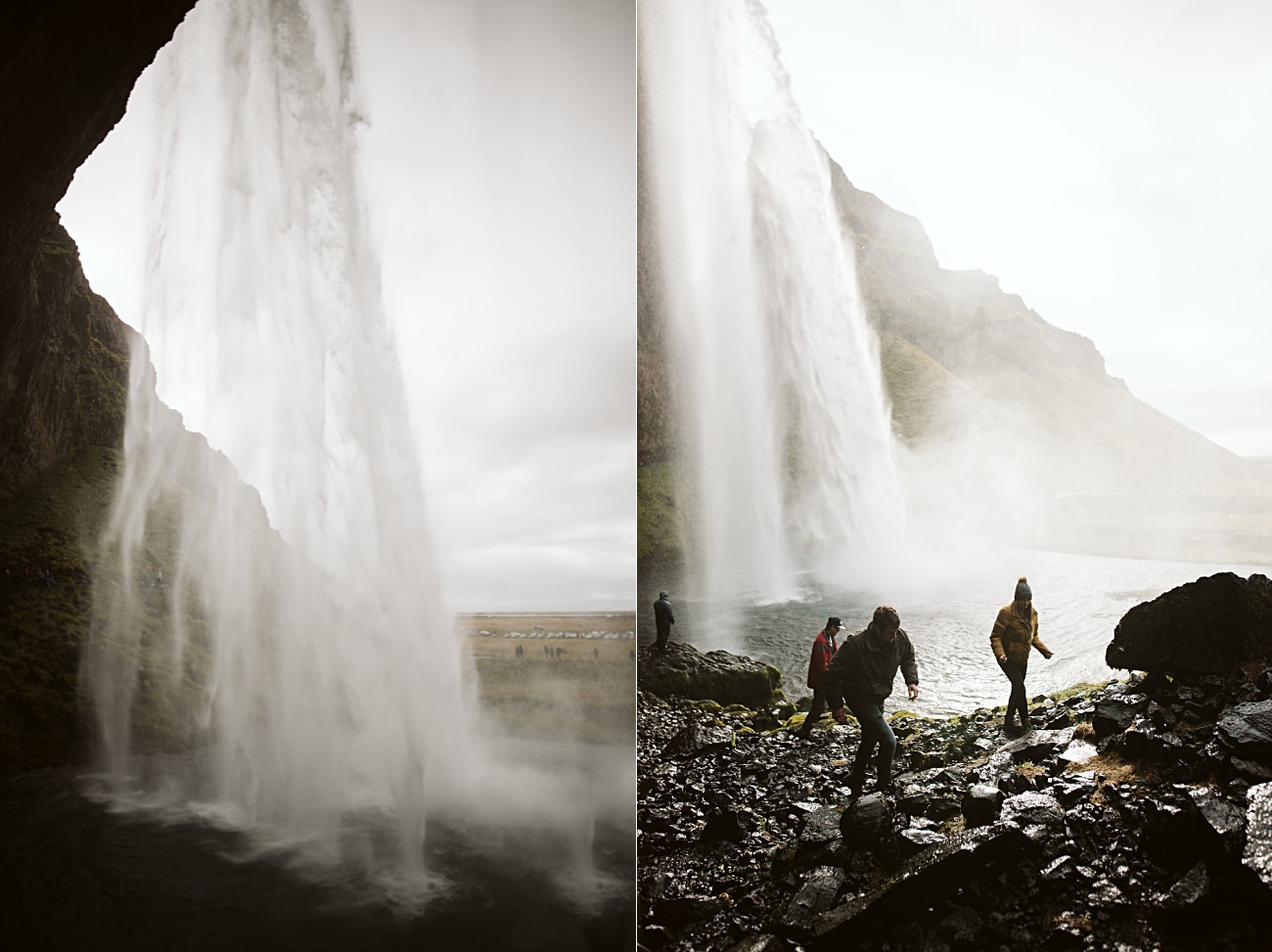 Seljalandsfoss engagement, Seljalandsfoss elopement, Seljalandsfoss iceland, waterfalls in iceland, Iceland photographers