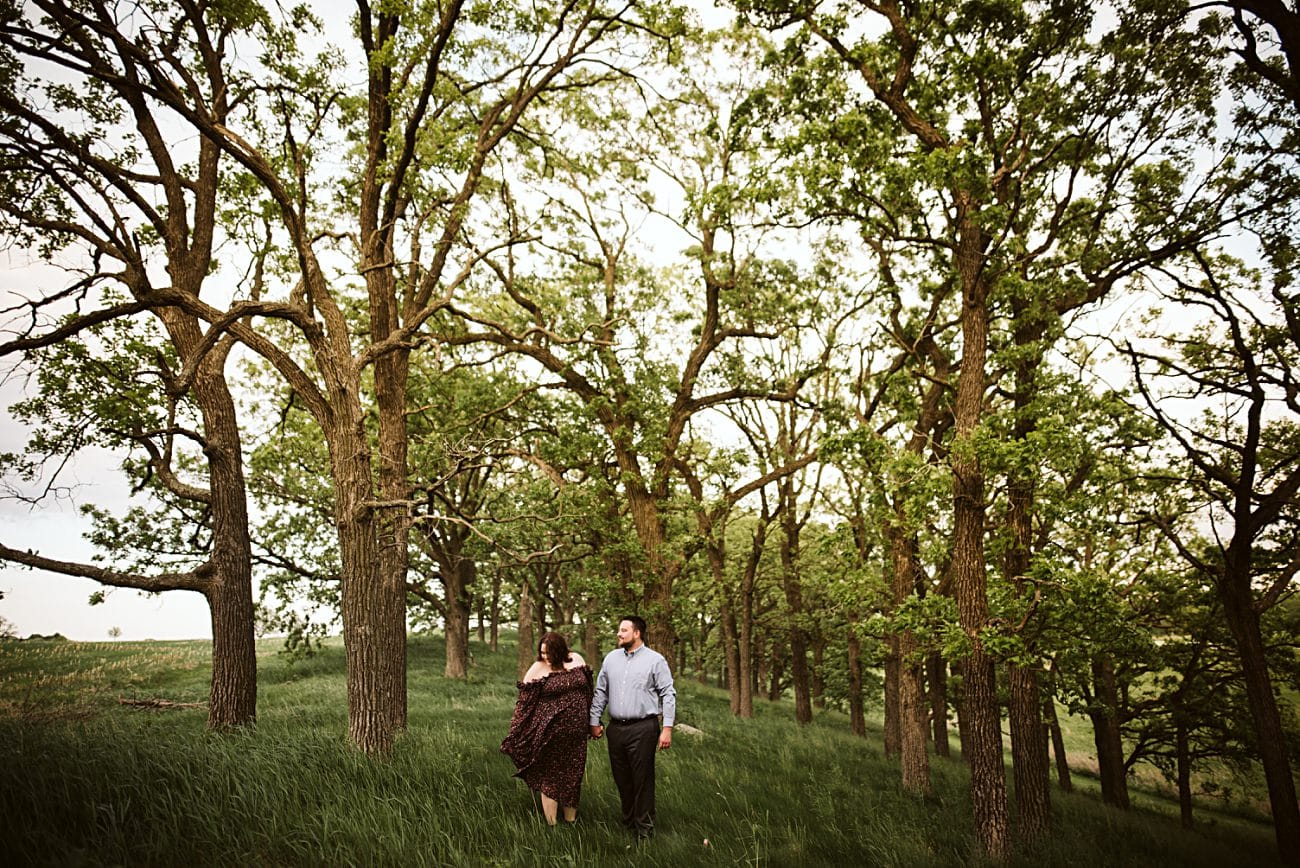 Pope Farm Madison Wisconsin Engagement Session, best places to take engagement photos in Wisconsin, Woodsy Engagement Session, Madison WI
