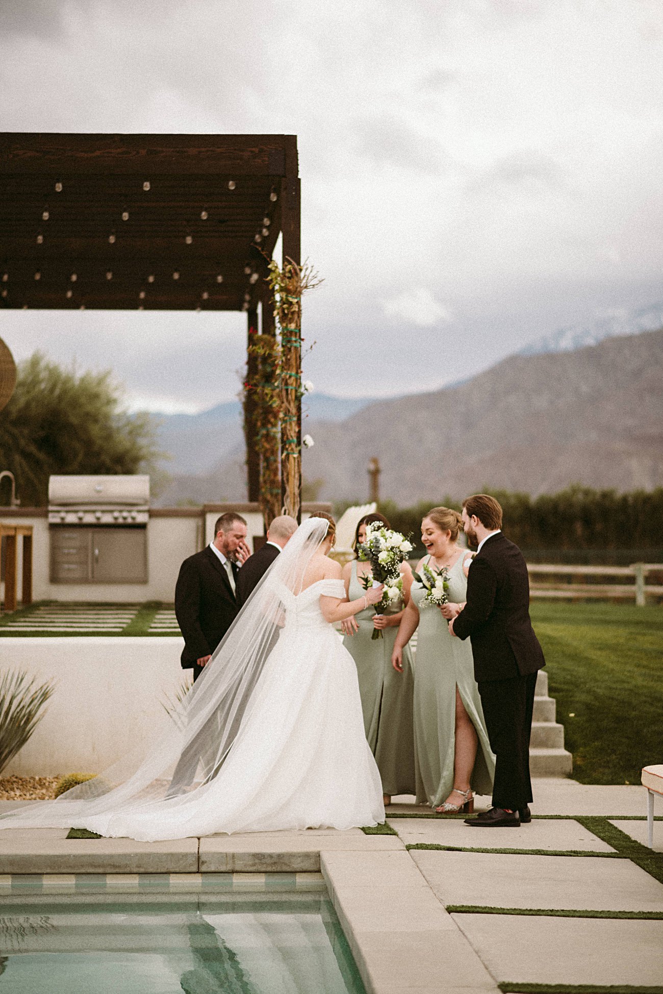 Wedding Day Ideas, wedding ceremony photos, Palm Springs Elopement 