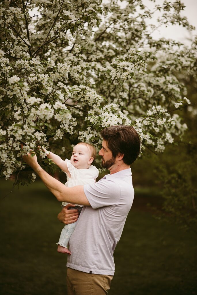 Family Photo Session with Cherry Blossoms