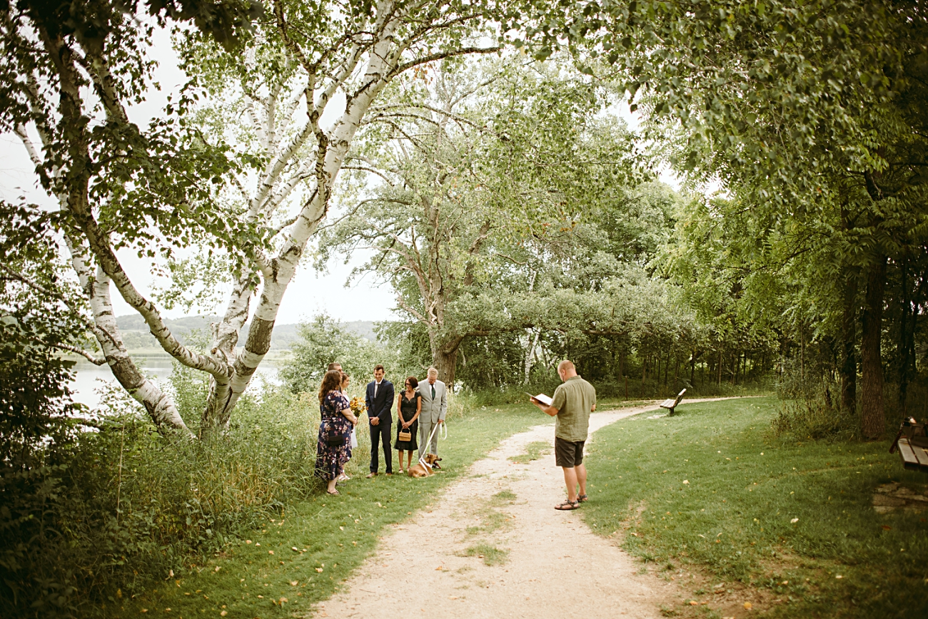 Elopement at Indian Lake, Madison Elopement Locations