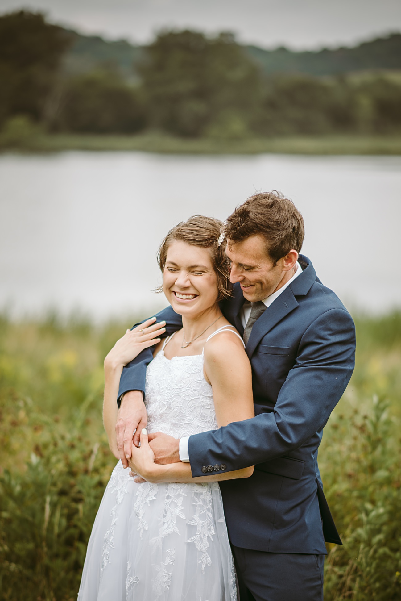 Wildflower Elopement, Indian Lake Elopement, Madison Elopement, Elopement with Dogs