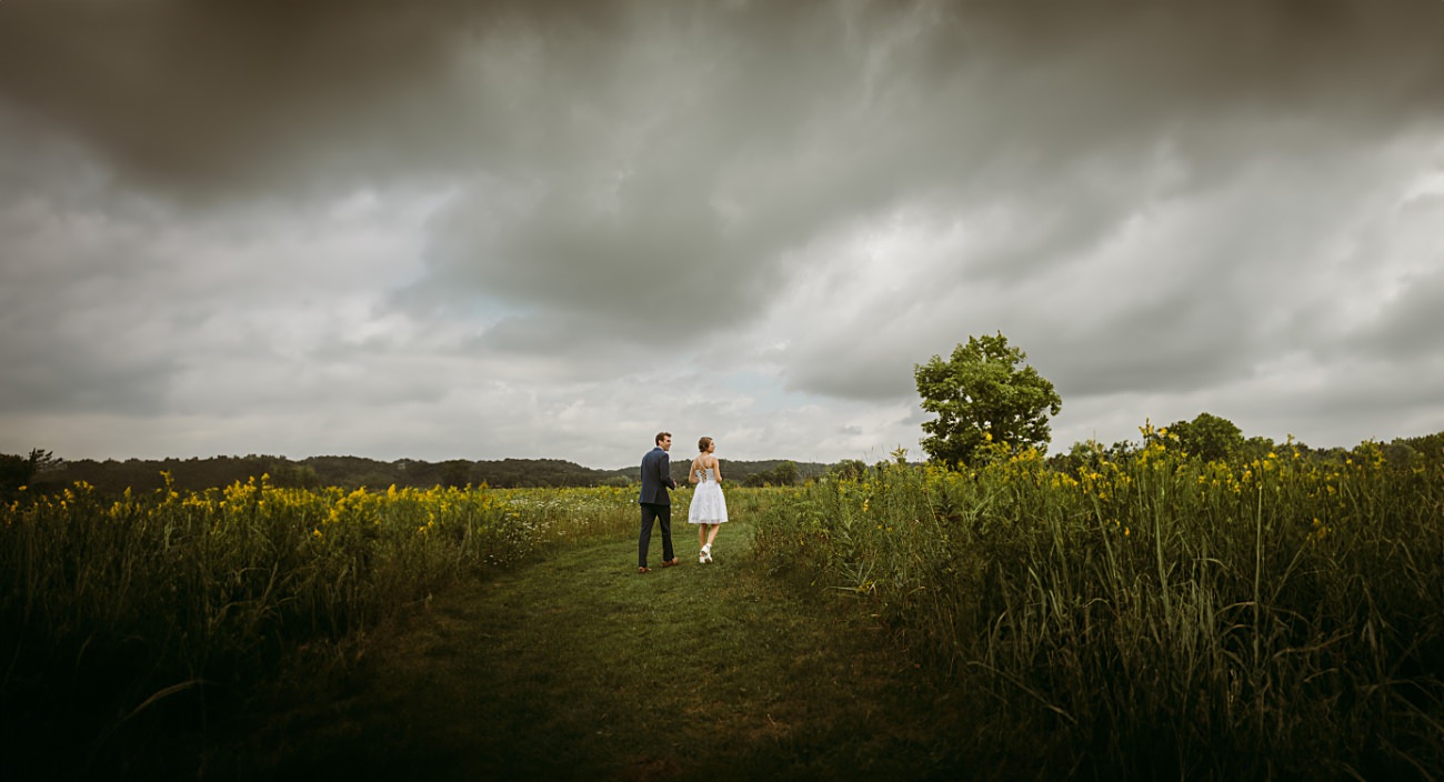 Wildflower Elopement, Indian Lake Elopement, Madison Elopement, Elopement with Dogs