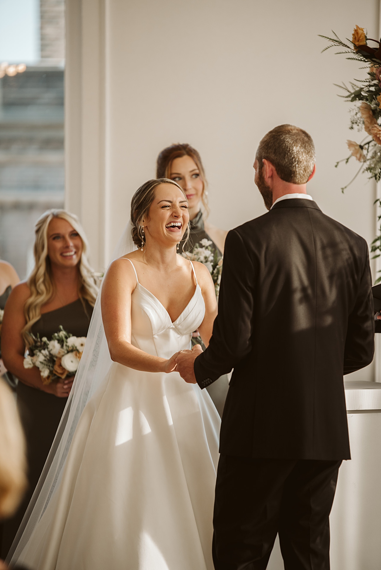 Modern Wedding Ceremony Wisconsin Venues, Blush and Gold accent Wedding ideas