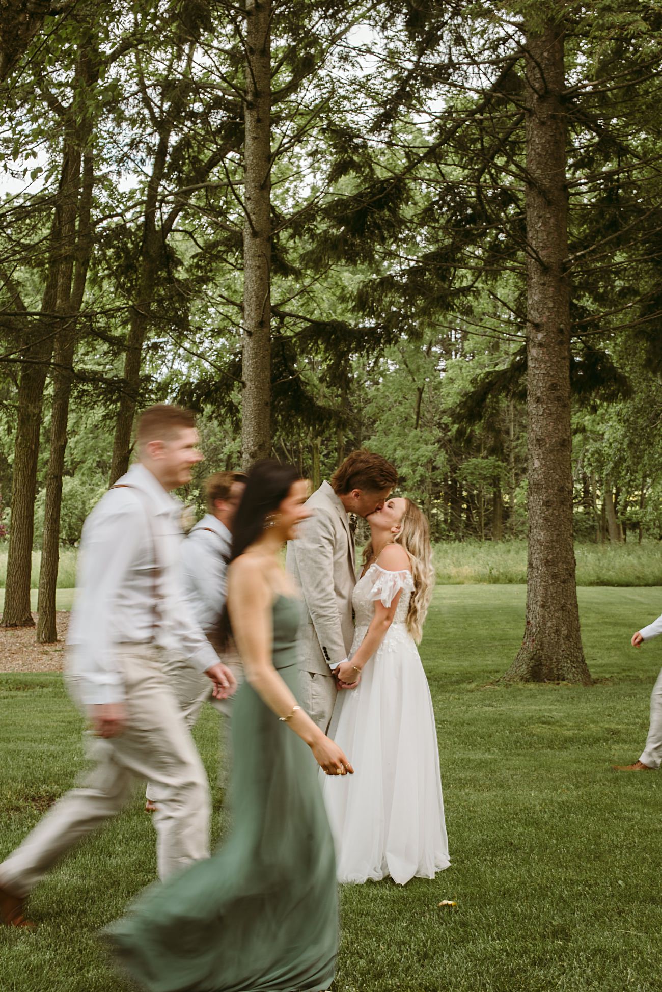bridesmaid & groomsman photo's