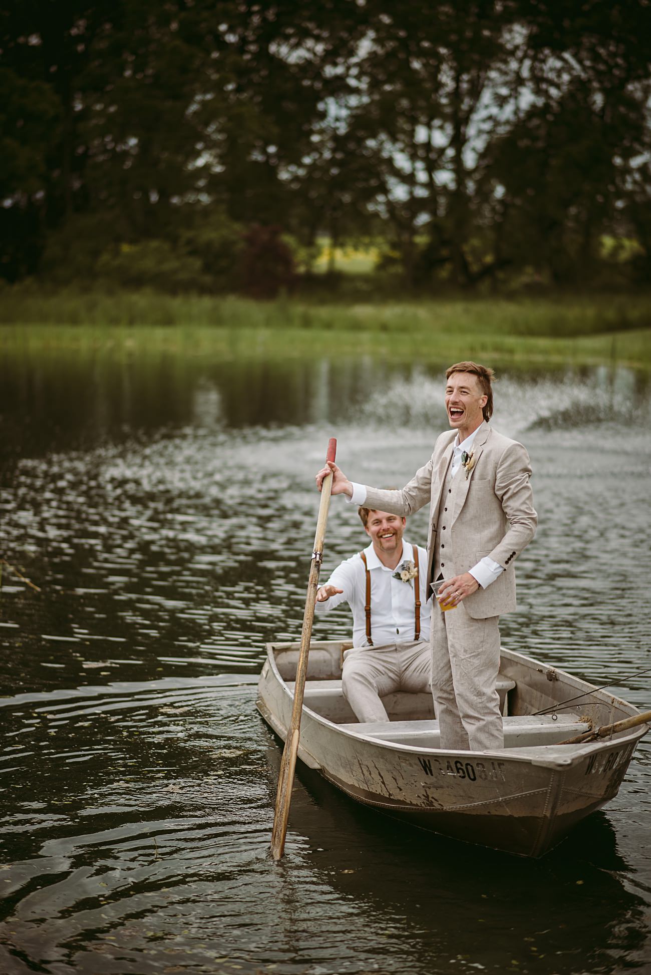 bridesmaid & groomsman photo's