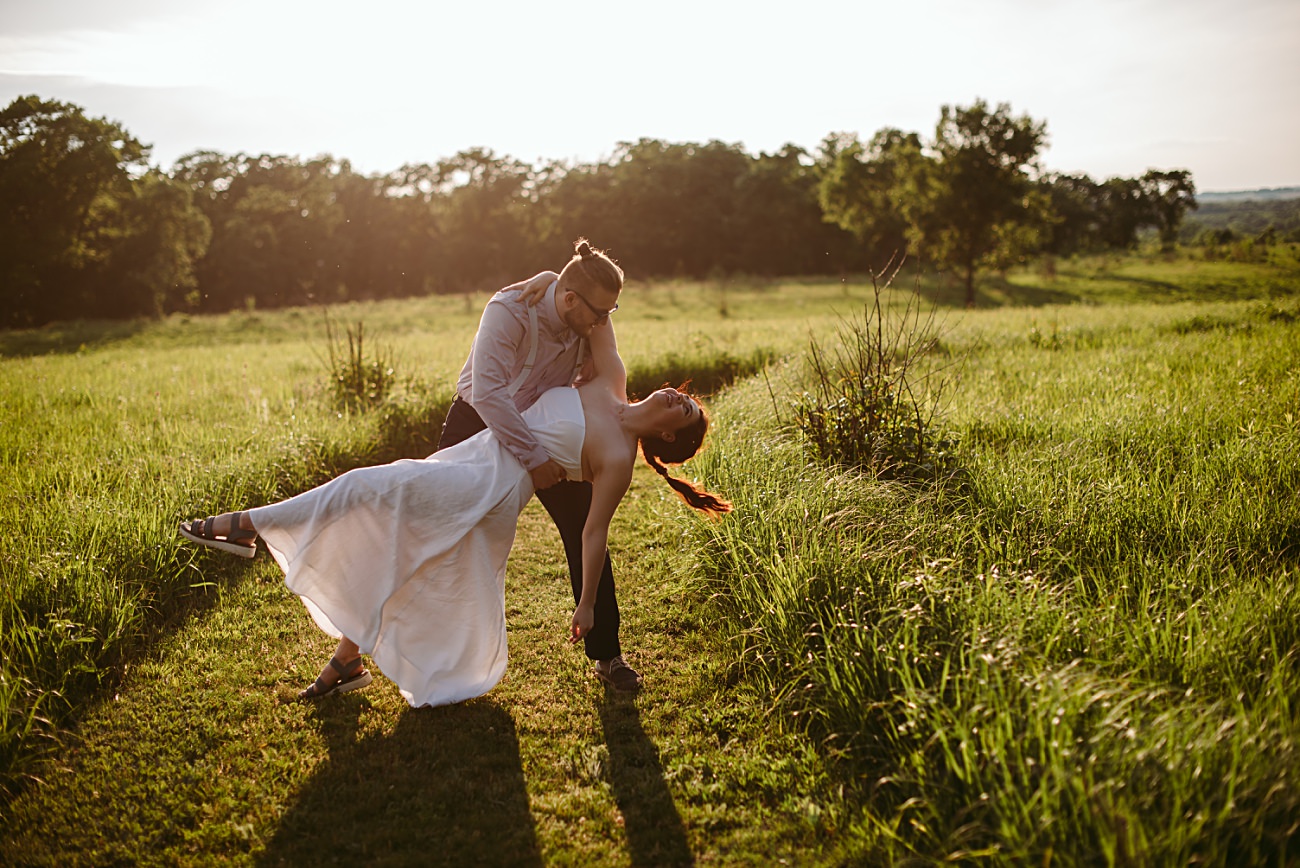 Chicago Area Engagement Session, Engagement Session with a Dog, Nature Center Engagement