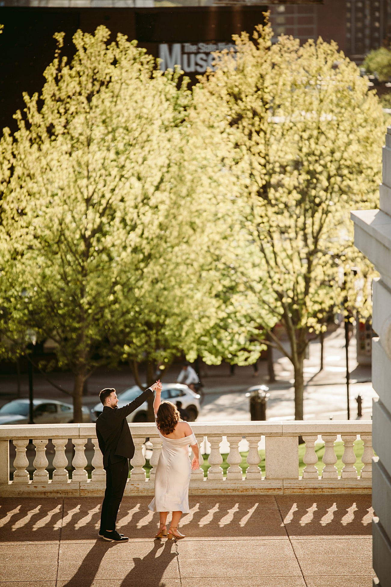 Wisconsin Capitol Engagement Session, Madison Capital Engagement