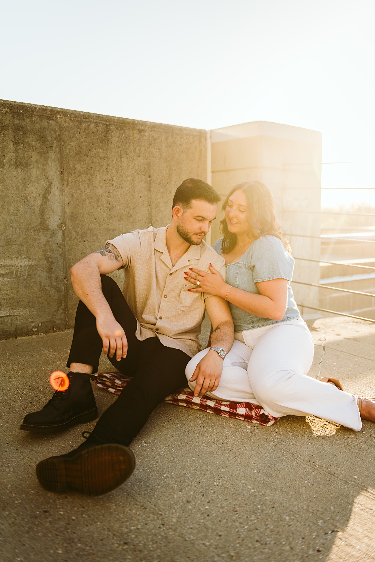 Parking Garage Engagement Madison Wisconsin