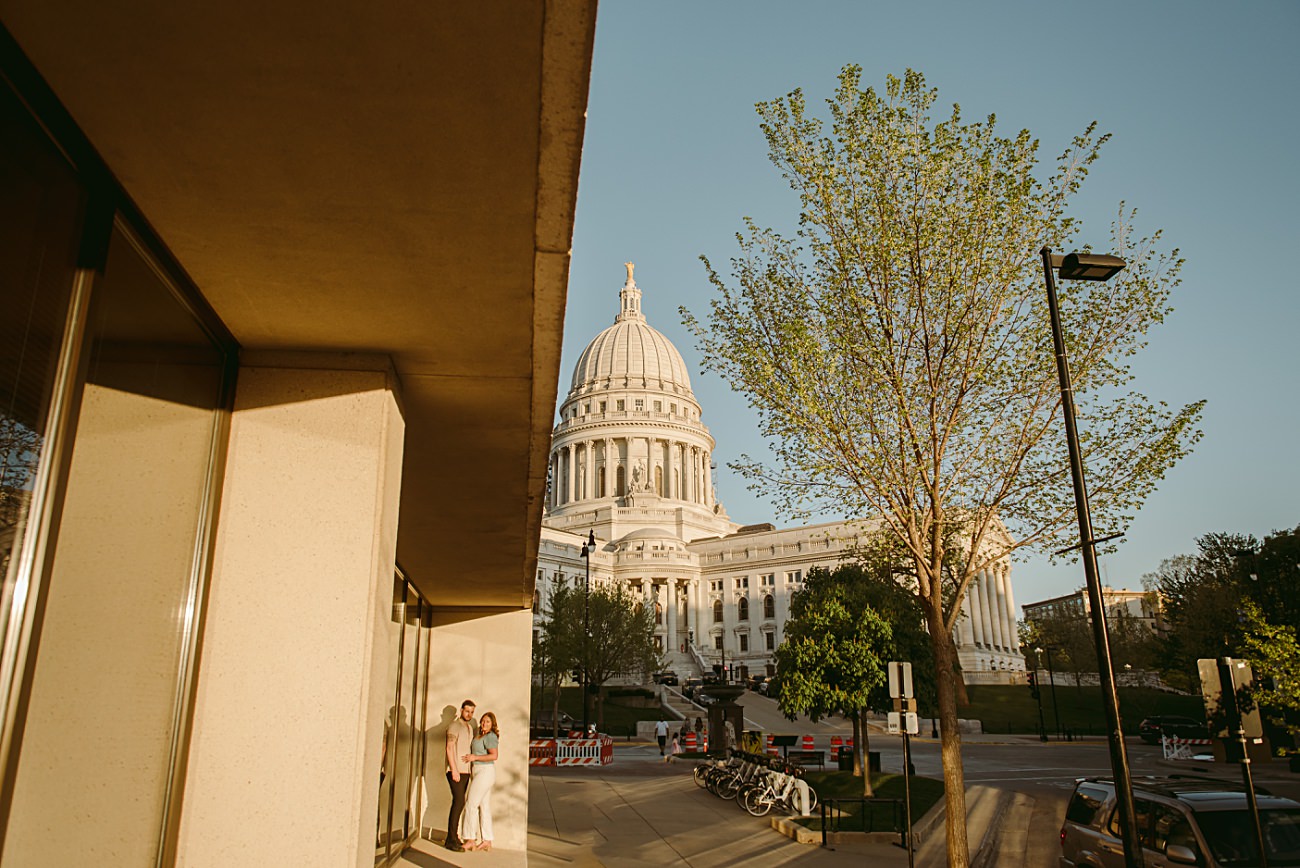 Parking Garage Engagement Madison Wisconsin