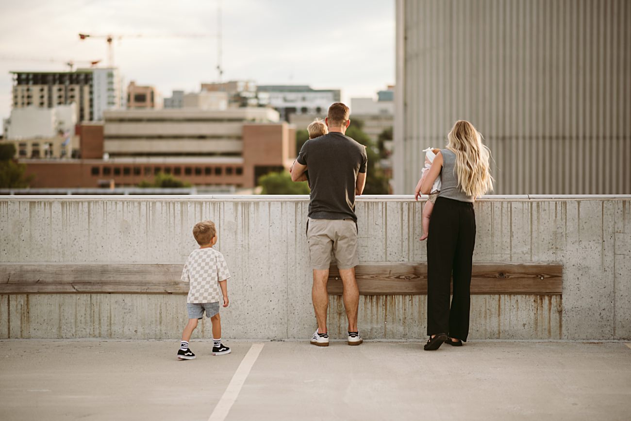 Madison Photo Locations, Parking Garage Photo Session