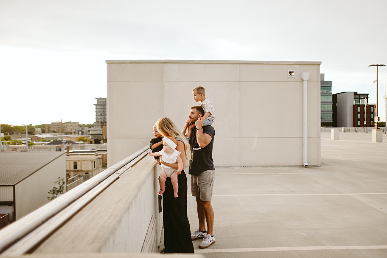 Madison Photo Locations, Parking Garage Photo Session