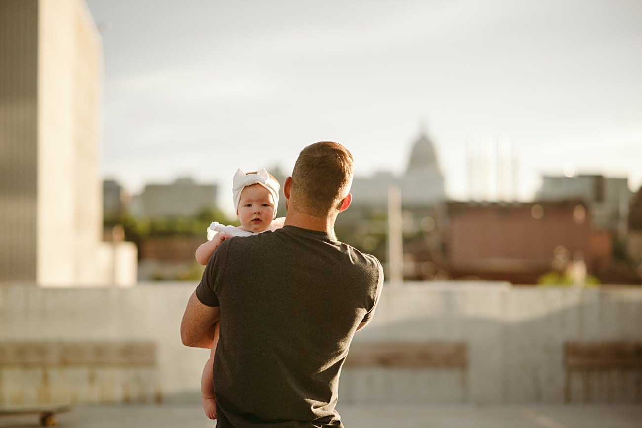 Madison Photo Locations, Parking Garage Photo Session