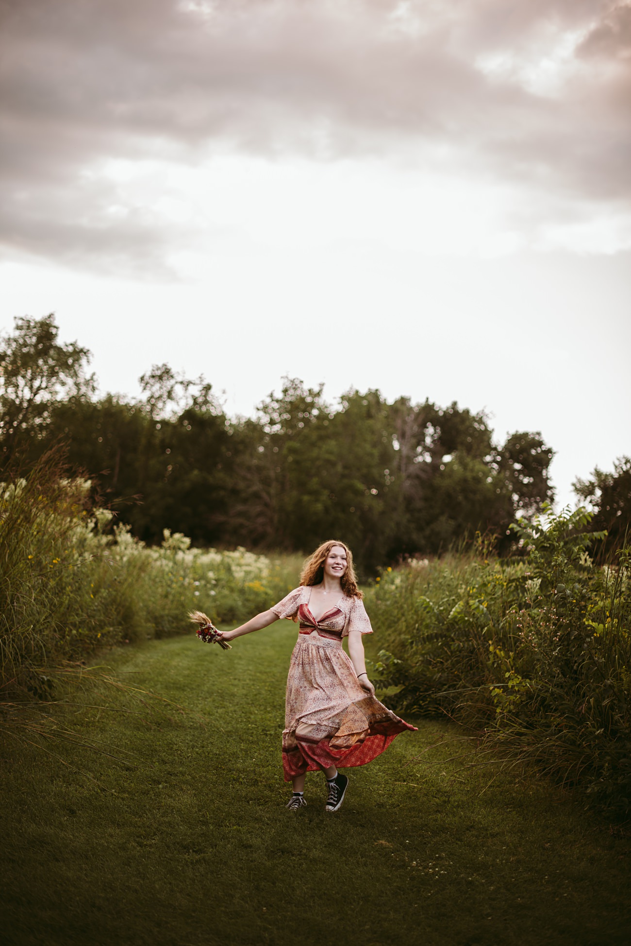 Senior Photography Session at Badger Ridge Middle School