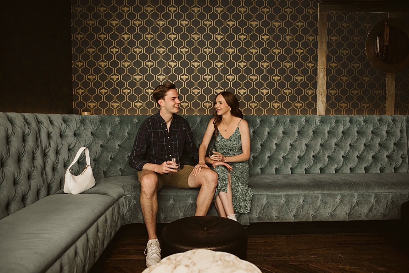 Madison Proposal Photography at Lucille's