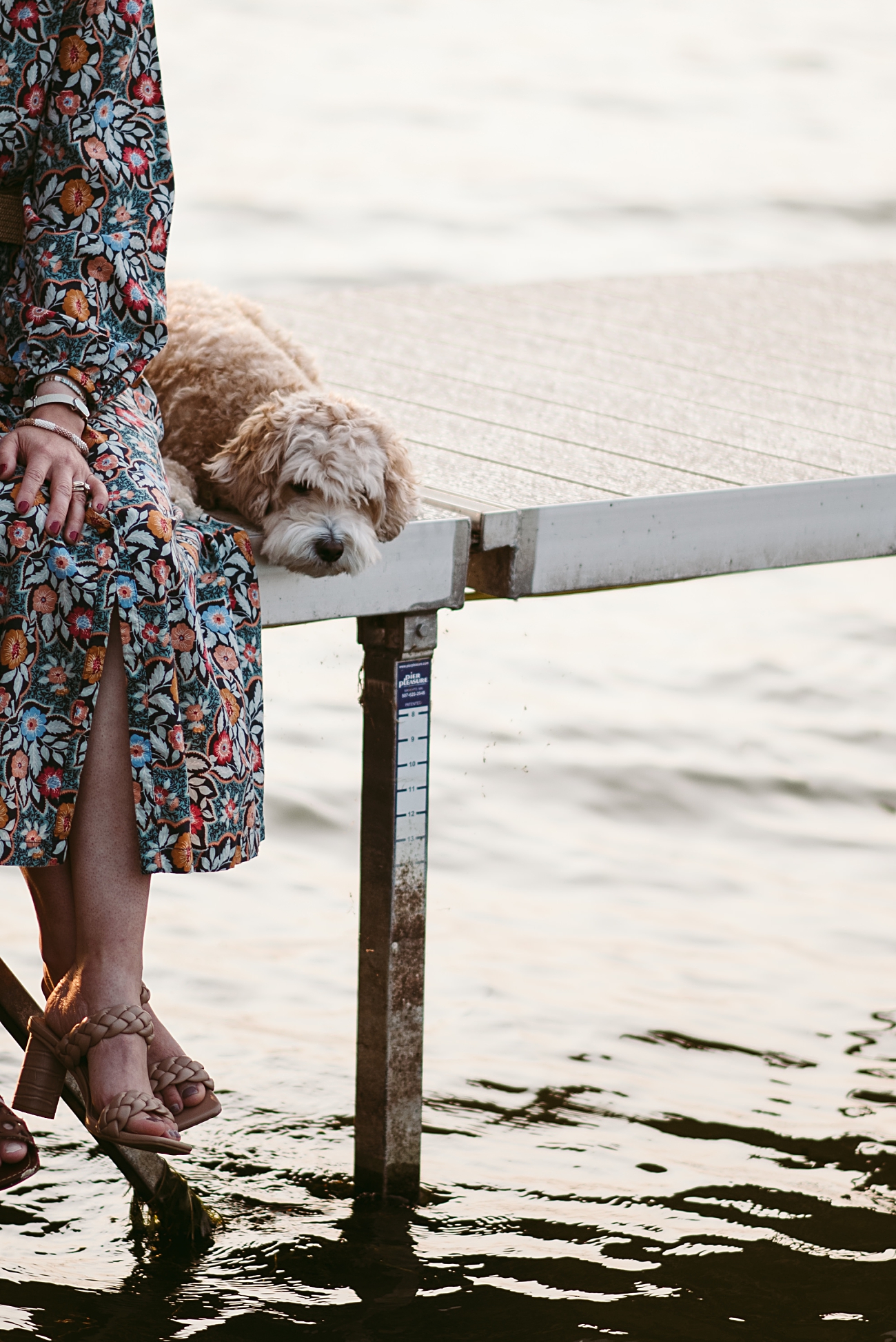 Family Session in McFarland, Lakeside at home family session