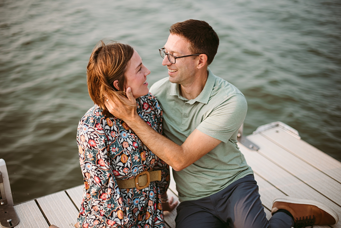 Family Session in McFarland, Lakeside at home family session