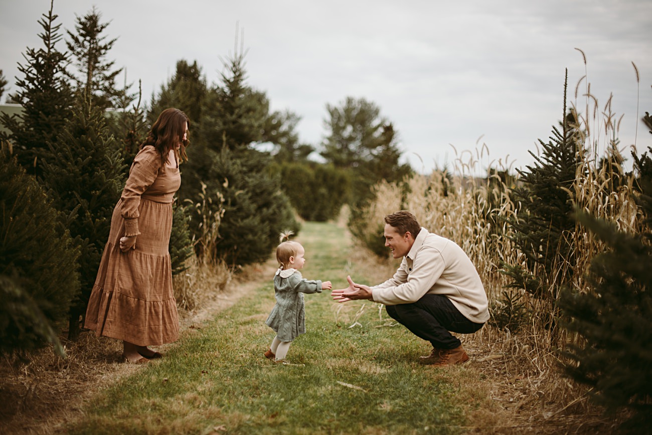 tree farm mini sessions madison wi