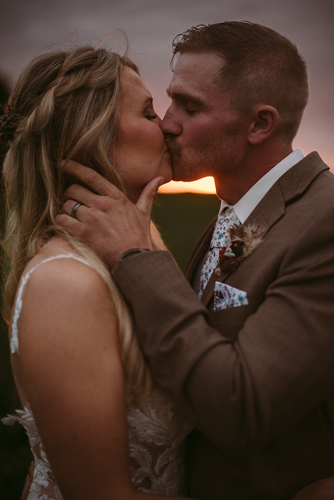 rainy wedding day photos