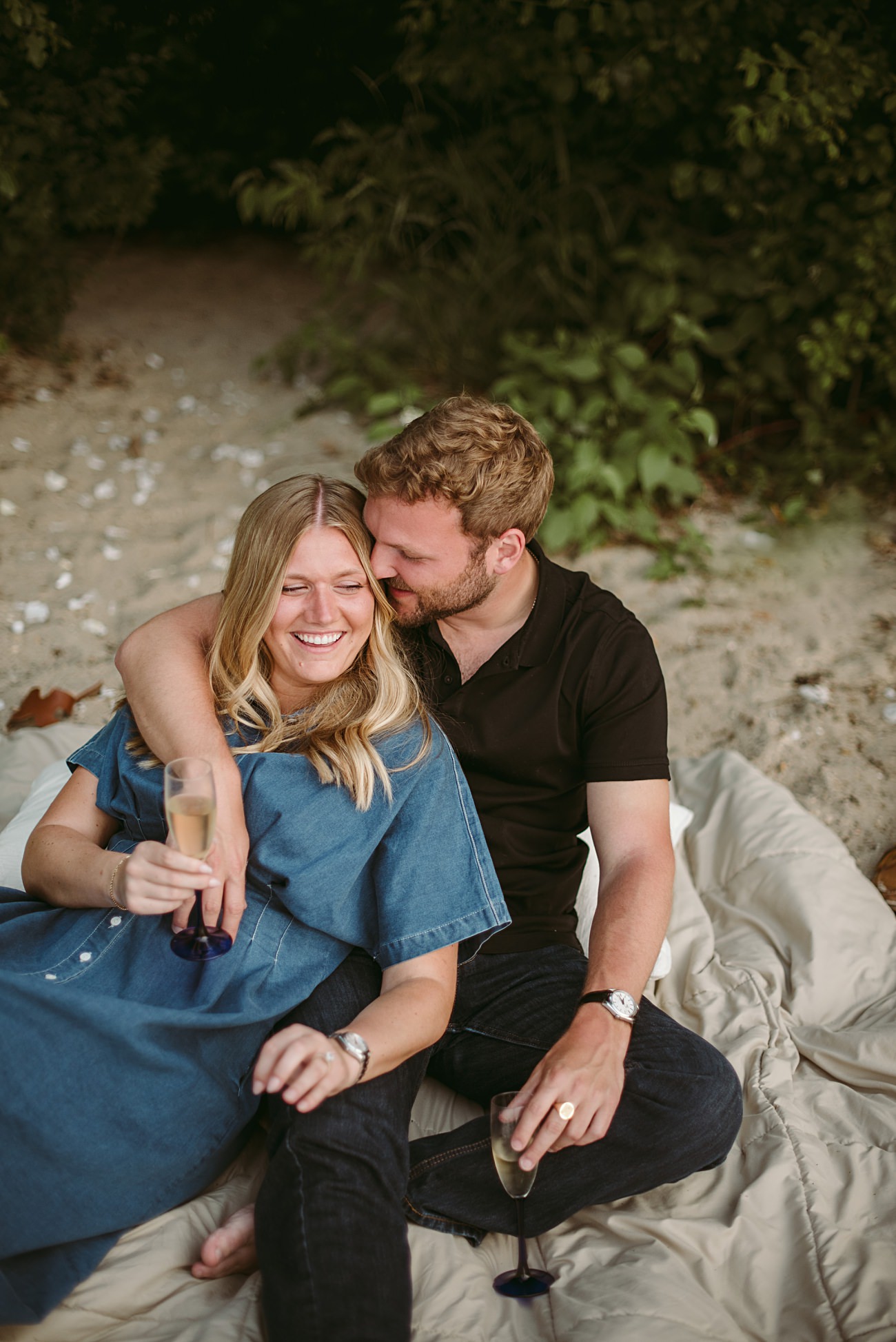 Engagement on Lake Mendota
