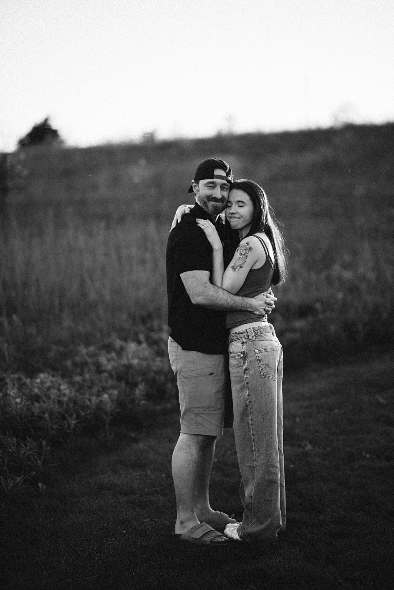 Summer Engagement in Korth Park, Engagement Photography, Lake Mills Photographer,