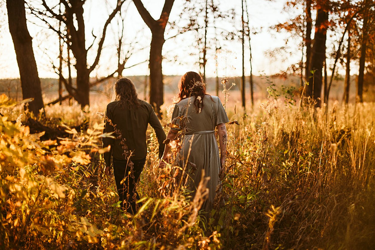 Fall Engagement Photos Madison WI